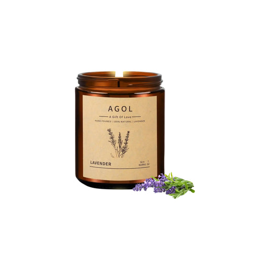4 x Amber Essence Soy Candle Quartet