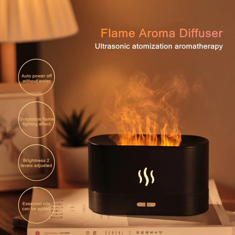 FlameMist USB Aroma Diffuser 180ML