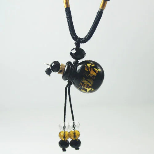 Gold Accent Aromatherapy Necklace