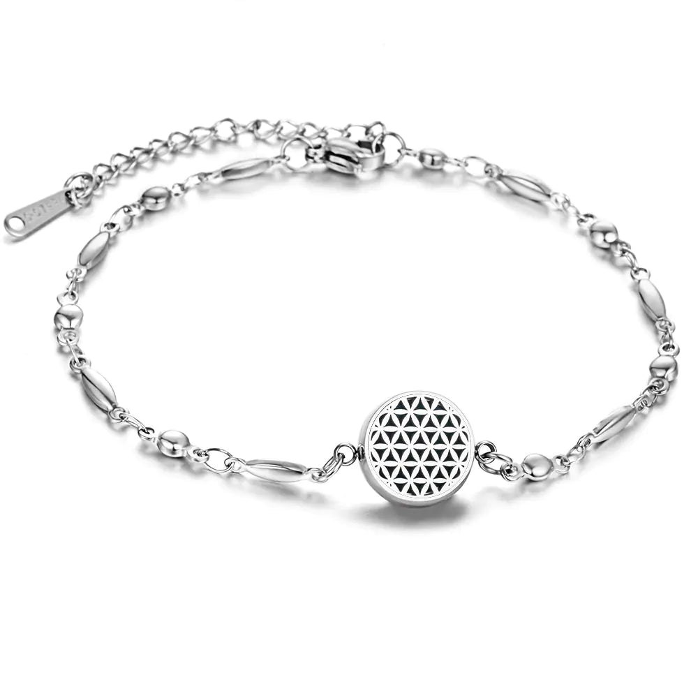 Adjustable Aromatherapy Essential Oil Diffuser Bracelet