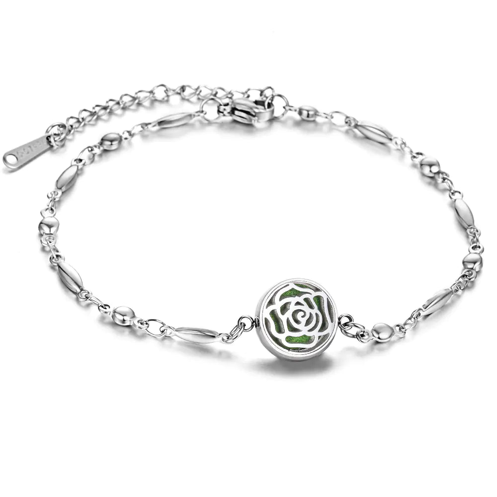 Adjustable Aromatherapy Essential Oil Diffuser Bracelet