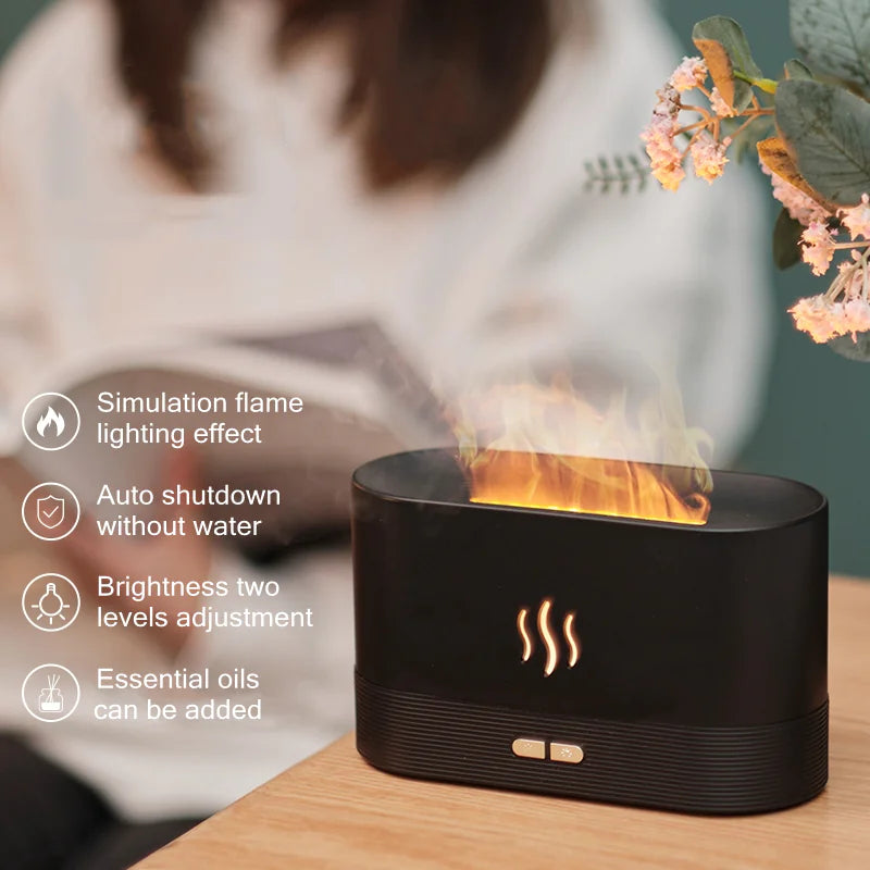 FlameMist USB Aroma Diffuser 180ML