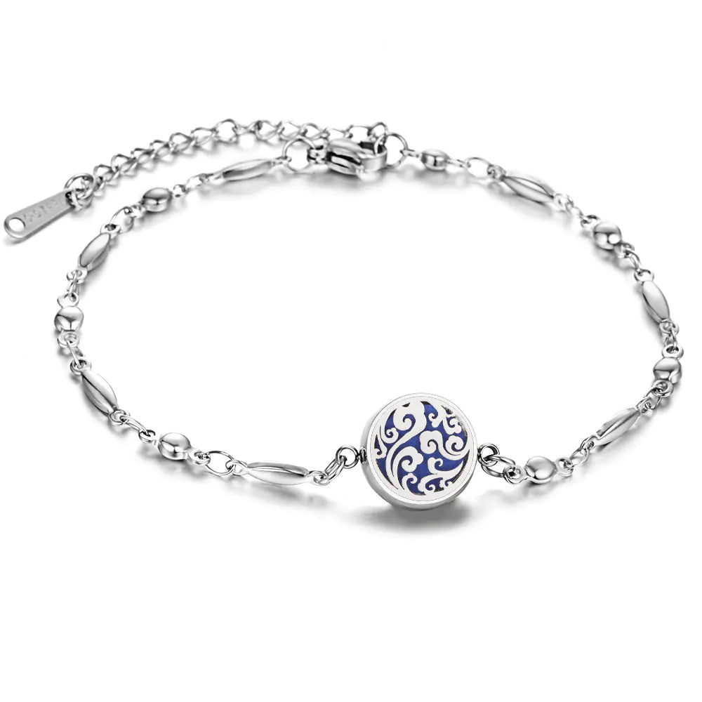 Adjustable Aromatherapy Essential Oil Diffuser Bracelet