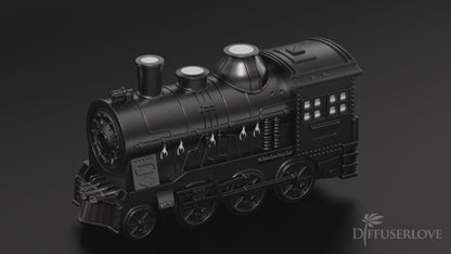Small Train Colorful Remote Control Fog Humidifier